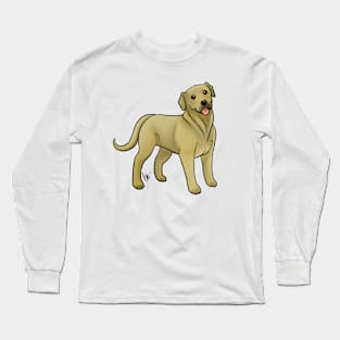 Dog - Broholmer - Yellow Long Sleeve T-Shirt